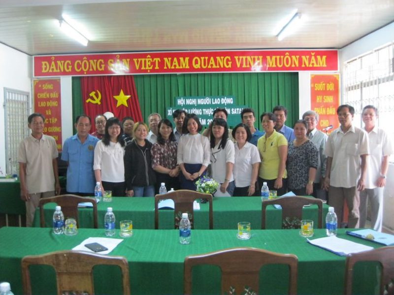 Đại biểu dự Hội nghị người lao động 2018 Xí nghiệp Lương thực Sài Gòn Satake