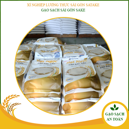 Gạo hạt ngọc xuất khẩu