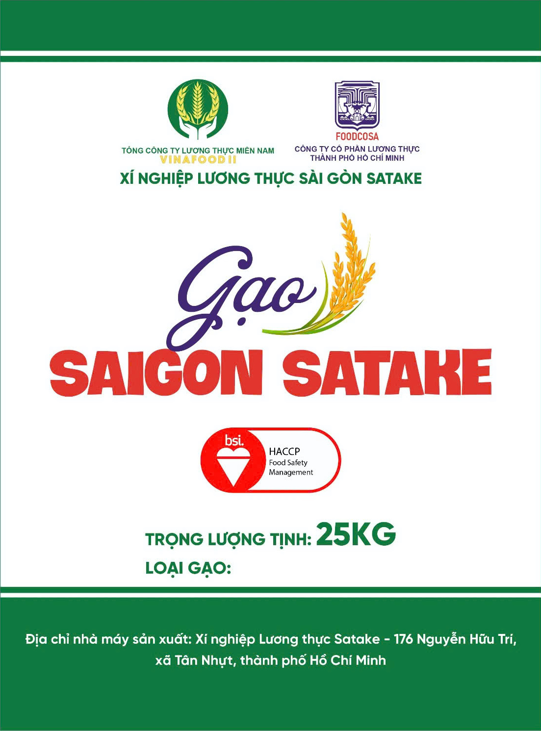 Gạo Sài Gòn Satake