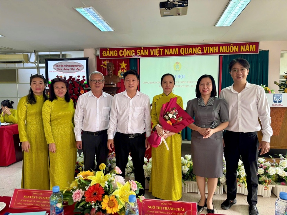 Công đoàn cơ sở Công ty Cổ phần Lương thực TP. Hồ Chí Minh tổ chức Đại hội Công đoàn lần thứ X nhiệm kỳ 2025 – 2030